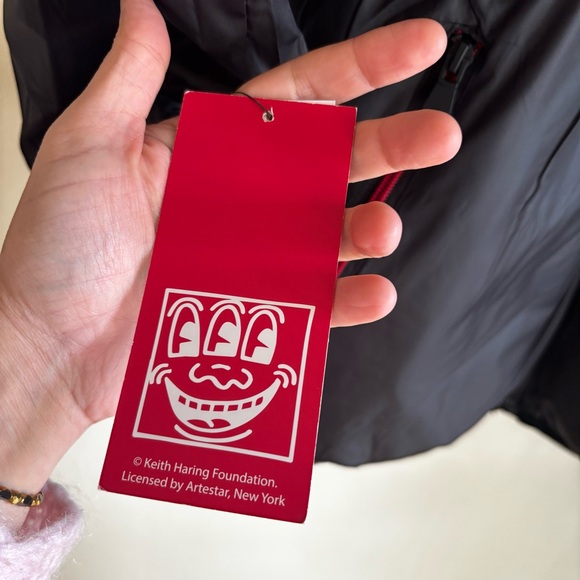 Members Only X Keith Haring Reversible Puffer Jacket XL - Picture 3 of 13